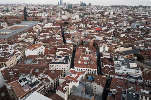 yfirlitsmynd af Madrid þar sem Nám og Kúltúr er með tungumálanámskeið