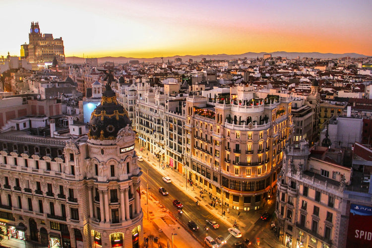 Útsýni yfir Madrid – spænskunámskeið, menning og borgarlíf