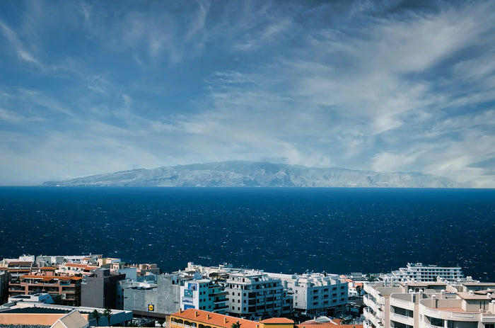 Útsýni yfir Tenerife við Atlantshafið – staðsetning spænskunámskeiðs